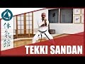 How to tekki sandan  slow  fast  shtkan karate kata by fiore tartaglia