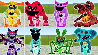 EVERY CURSED SMILING CRITTERS GIANT FORM IN POPPY PLAYTIME CHAPTER 3 !! Garry's Mod