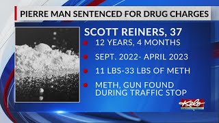 Pierre man sentenced for meth charges