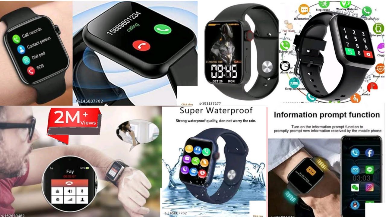 Smart watch wholesale price Order 7001342492. YouTube