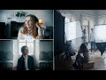 Cinematic lighting in the interior : making of "The library"
