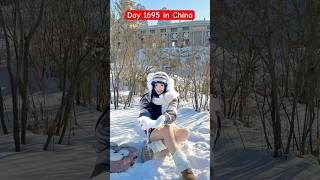 Day1695 in China ठंडी में crazy करते है  #shortsindia