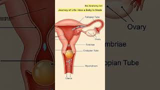 Journey of Life  How a Baby Is Made Bio Anatomy Art  Gut Health 1