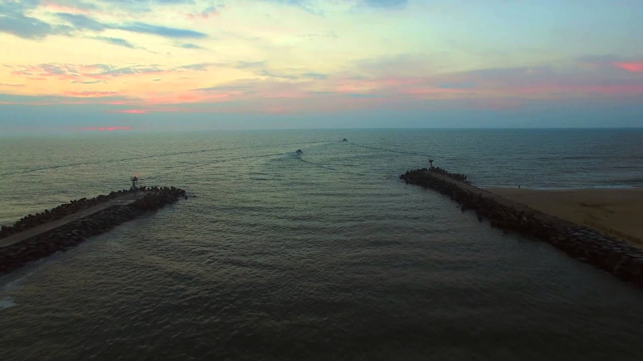Manasquan Inlet & Pt Pleasant Beach at Sunrise YouTube
