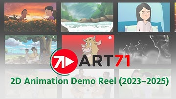 Art 71 Studio | 2D Animation Demo Reel (2023–2025)