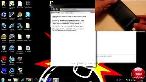 How to Jailbreak iOS 5.0.1 iPhone 4,3Gs,iPod Touch 4,3,iPad RedSn0w 0.9.9b9 - YouTube.flv