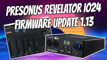 Presonus Revelator io24 Firmware Update 1.13 - New Loop Back Channel Names and How To Setup!!!