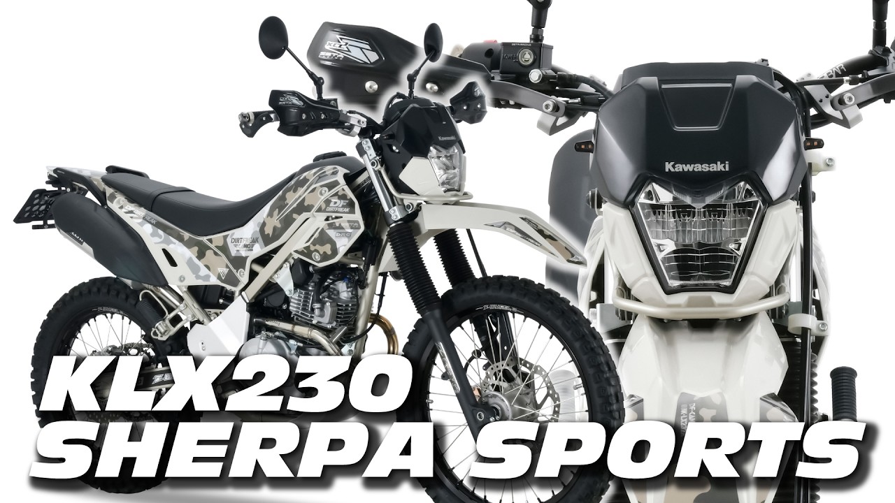 KLX230SHERPA Sport Specification [A fun, compact bike that's easy