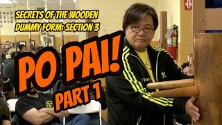 Secrets of the Wooden Dummy Form: Section 3... PO PAI! Part 1