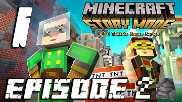 Minecraft: Story Mode Episode 2: Assembly Required Walkthrough 60FPS HD - Part 1