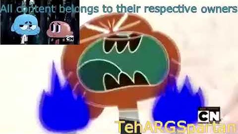 [REUPLOAD] [V2] [Sparta Miracle of Heaven Remix] Gumball on fire | FT. Darwin