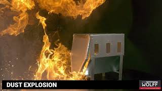 Spark detection and extinguishing system