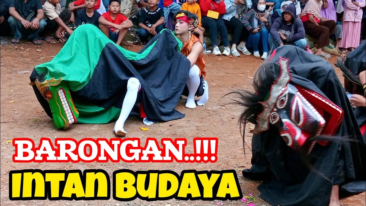 Tari Barongan || Ebeg Intan Budaya live bogangin
