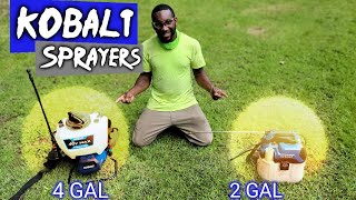 Kobalt Battery Powered Sprayers Review (Lawn Care Equipment)