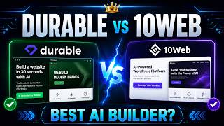 Durable vs 10Web: Best AI Website Builder for Beginners?