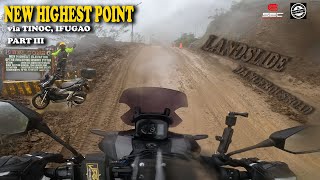 The most Dangerous Road New Highest Point via Kiangan-Tinoc from Banaue Part III Solo Ride