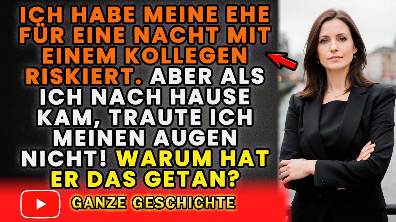 Mein Mann hat mich beim Betrügen erwischt und nur einen Satz gesagt.