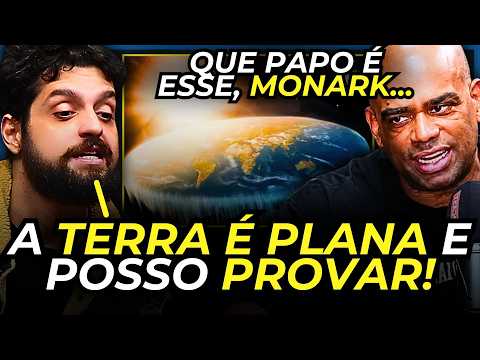 SHOCKING! MONARK SAYS LIVE THAT THE EARTH IS FLAT!