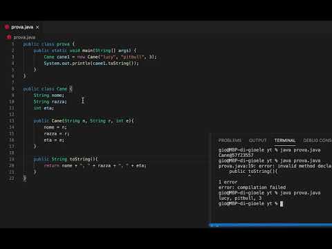 Video: Che cos'è la sintassi della classe Java?