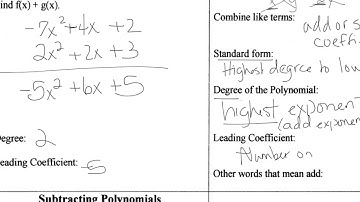 1.2 Adding and Subtracting Functions