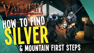 How to find SILVER // Beginners Guide // Valheim Tutorials