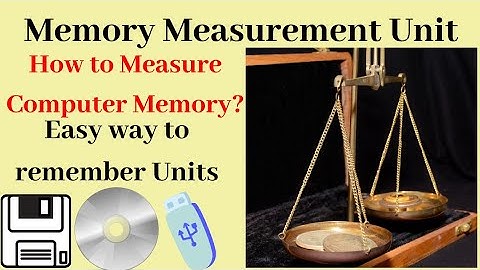 Memory Measurement Units | computer memory measurement units |