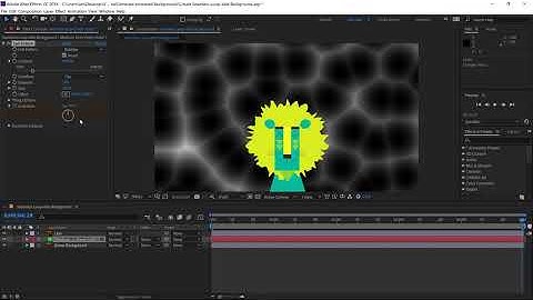 Create a seamless looping background | Create an animated background in After Effects