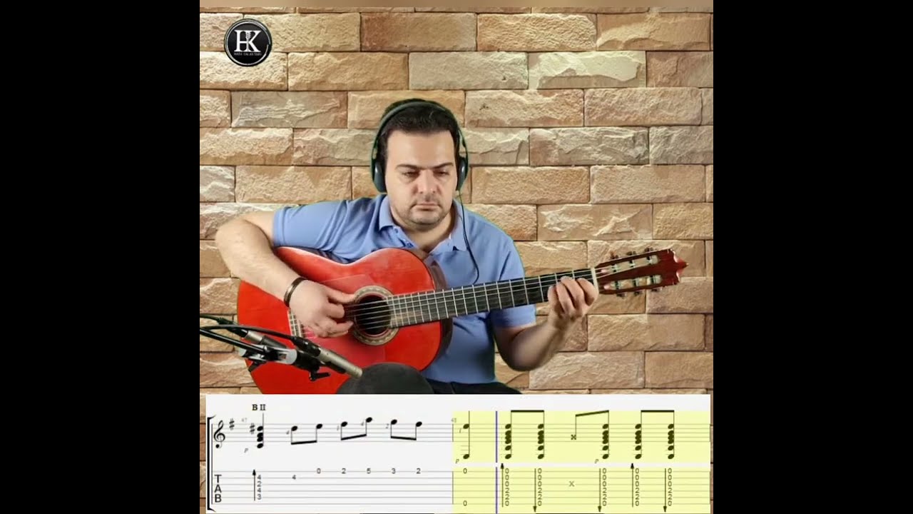 Rumba by Juan Serrano for beginner flamenco students with tabs