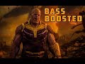 Marvel avengers  infinity war trailer 2018 bass boosted