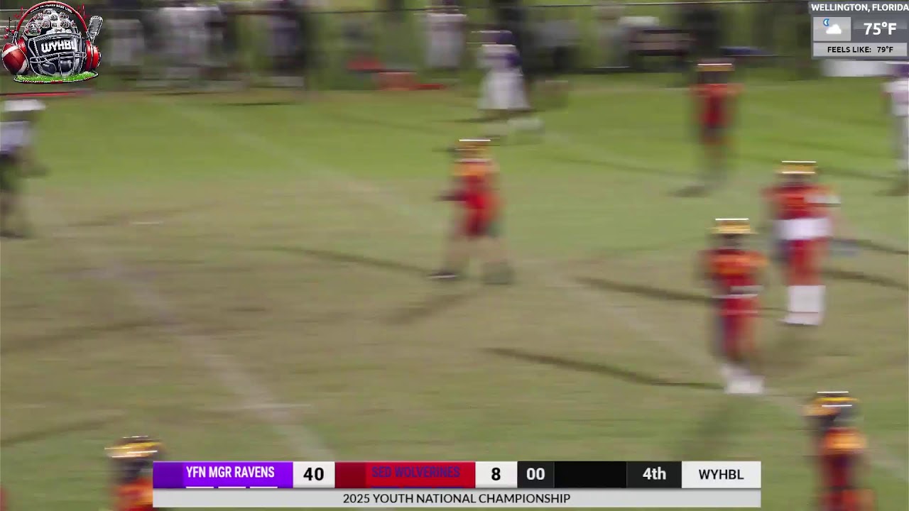 2025 YNC NATIONAL CHAMPIONSHIP 11U SED WOLVERINES VS 11U MIAMI GARDEN RAVENS RYFN