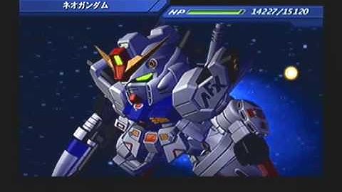 SD Gundam G generation WARS - Neo Gundam All Attacks