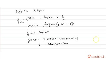 Differentiate the following w.r.t.x.   `log(x^(x)+cosec^(2)x)`
