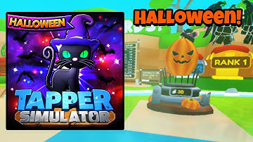 🎃New Event Update IS OUT... (Tapper Simulator)