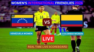 Venezuela Vs Colombia LIVE Score UPDATE Today Women's International Friendlies Football May 30 2024