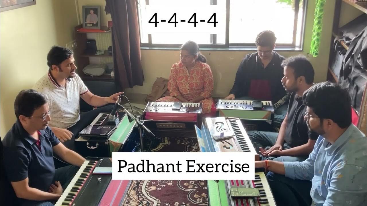 Harmonium Speedy Pattern (Jhaala) & Padhant Exercise with Students