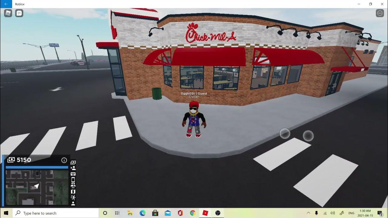 Berkeley County, Concord(Roblox PC) Chick Mil A YouTube