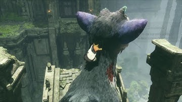 The Last Guardian - Part 4 Second Ruins: Open Gate & Command Trico To Jump Over Bridge PS4 Pro