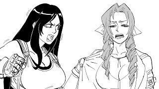 Best Ff7 Waifu? Comic By Baalbuddy