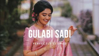 GULABI SADI - Sanju Rathod (Perfectly Slowed) Resimi