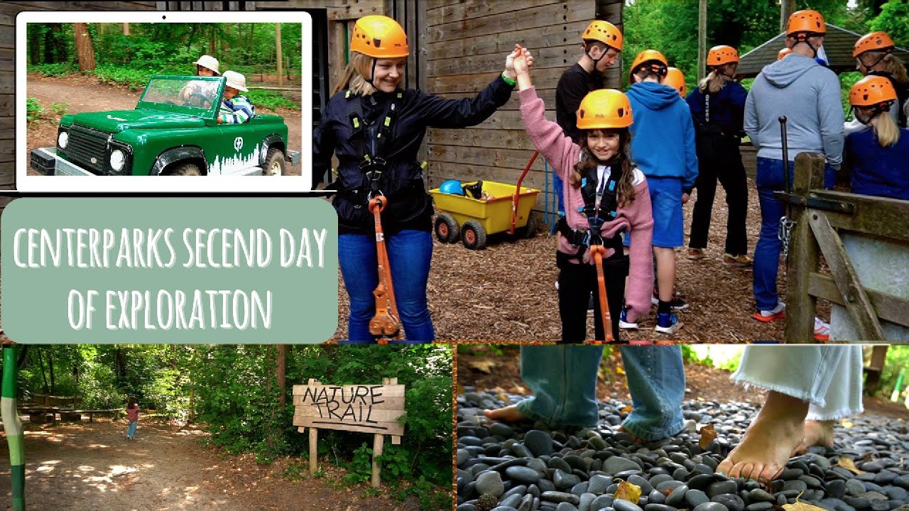 Center Parcks Erperheide in Belgium. Second & third day of family trip.