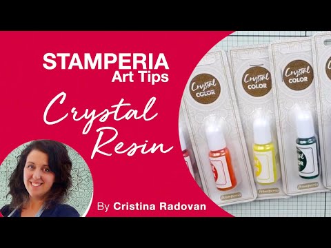 Stamperia ART Tips - Crystal Resin TIPS by Cristina Radovan