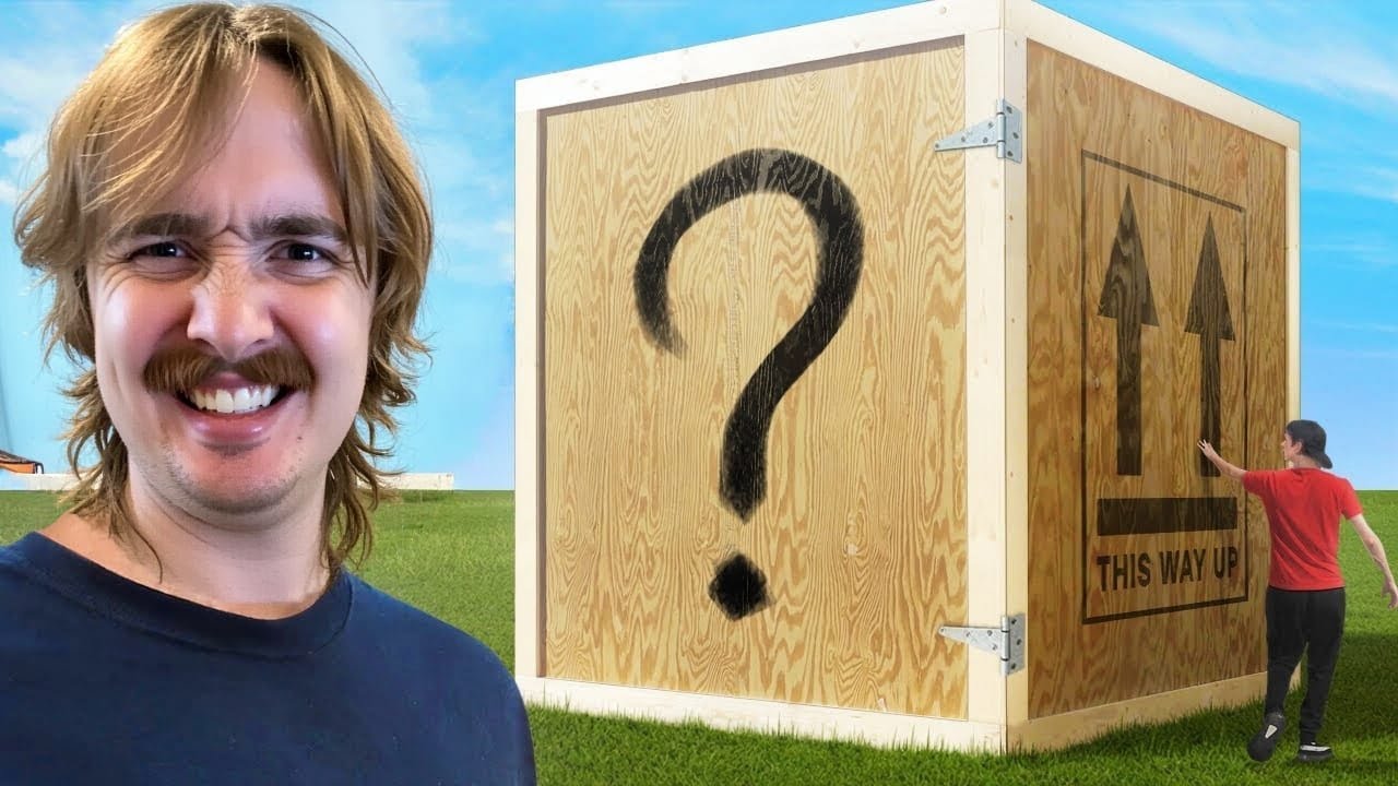 Я купила самую большую винтажную коробку-сюрприз!