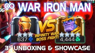 Iron Man (Infinity War) Unboxing & Battle vs. Final Thanos (Infinity Gauntlet) Boss w/ Tips | MCoC