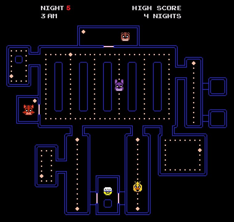 Карта фнафа 5