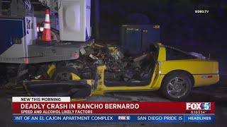 Corvette Driver Killed After Crashing Into Work Truck