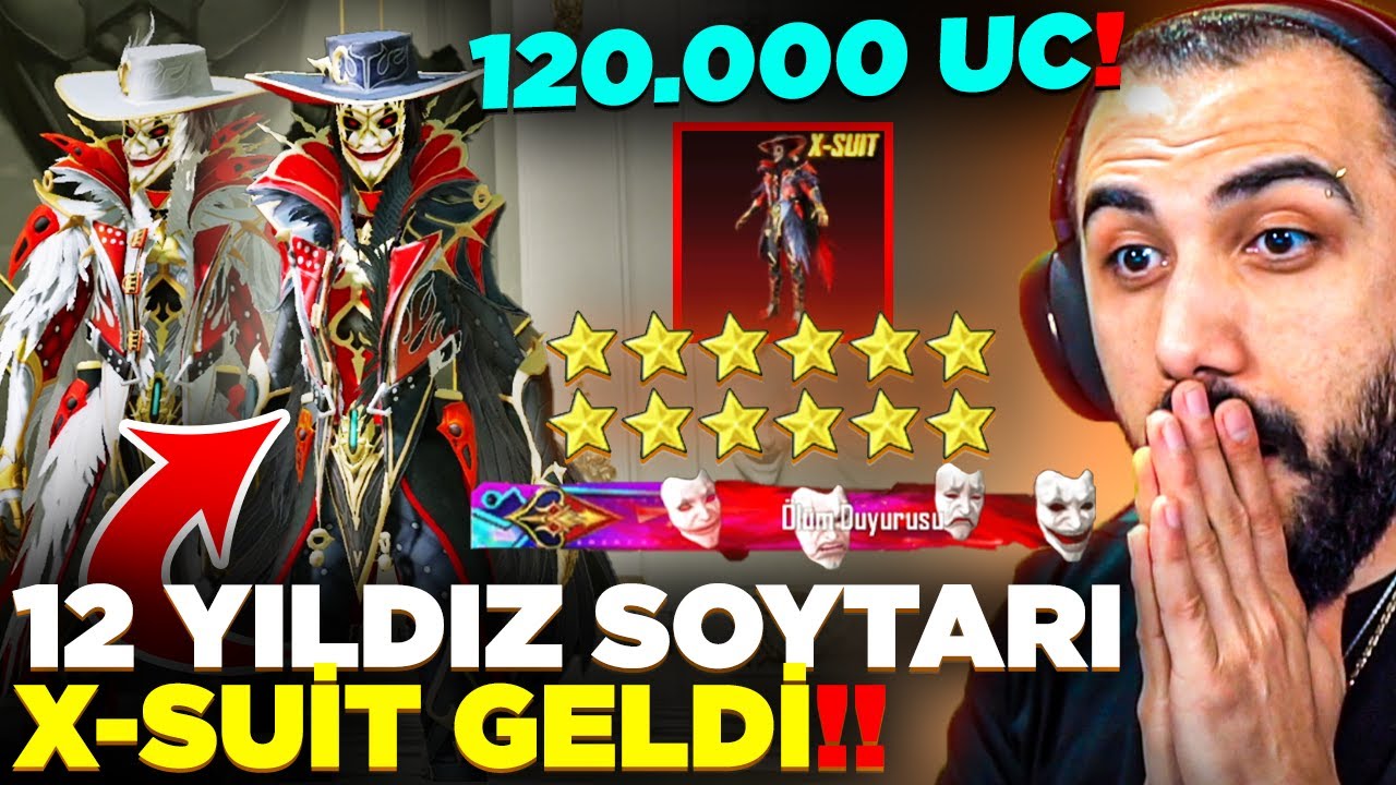 OHA 2 X-SUİT BİRDEN GELDİ!! 😮 12 SEVİYE YENİ SOYTARI ZIRH-X 120.000 UC FULLEDİK! | PUBG MOBILE