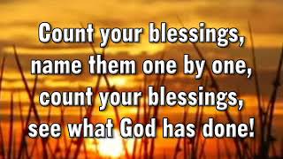 Count Your Blessings (Ingrid DuMosch & The London Fox Singers) - MVL - roncobb1 chords