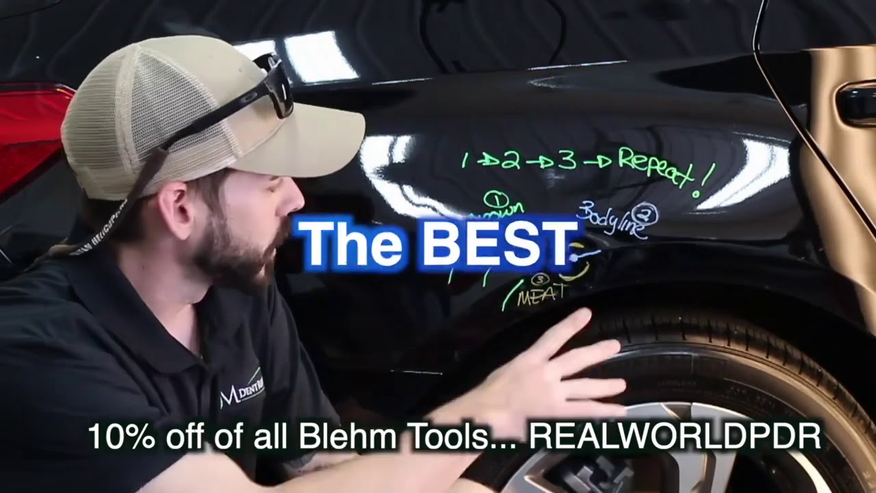 PDR Training Kasper series / Dent training done right / Real World PDR paintless dent removal bar