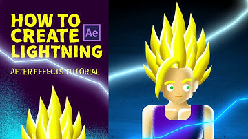 How To Create Lightning Strike. After Effects Tutorial