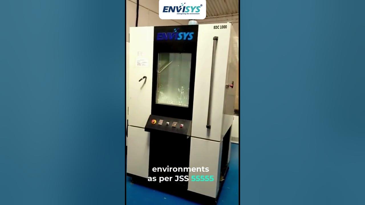 Envisys dust test chamber as per jss 55555 or iso 9000 youtube